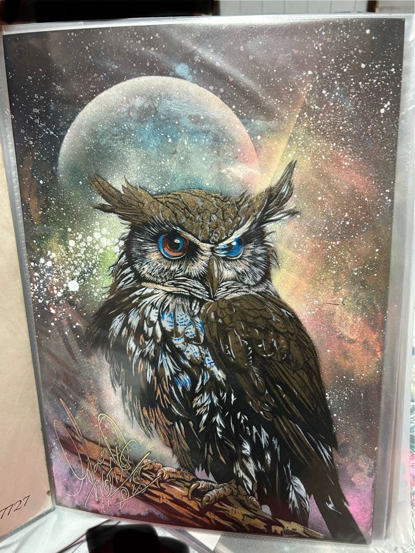 H⭐︎K様スプレーアートエデン原画2枚