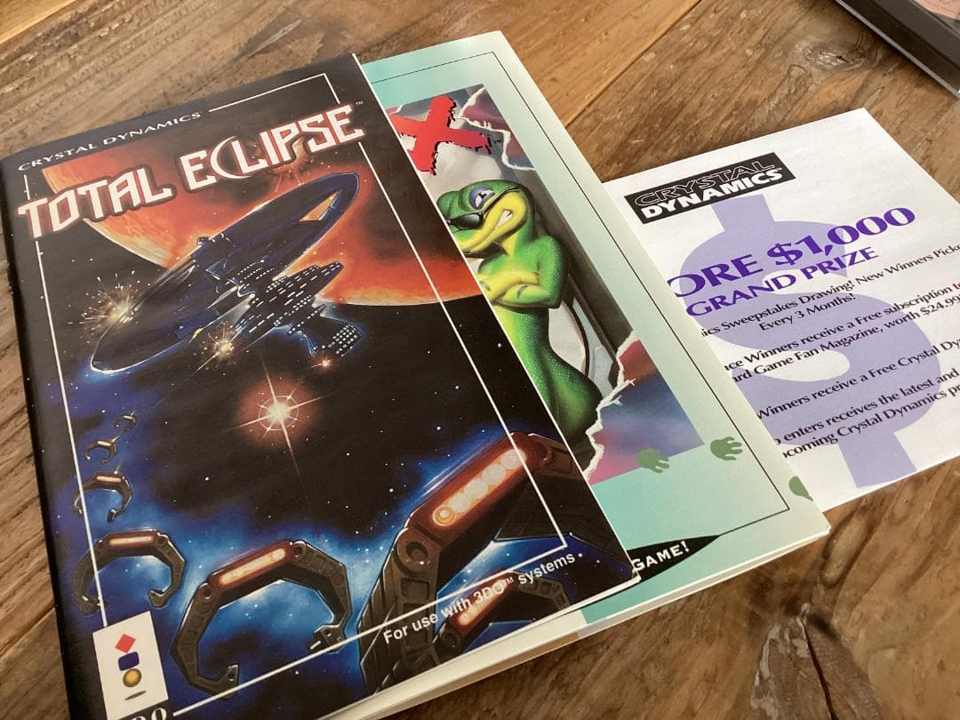 ★北米版/3DOソフト/TOTAL ECLIPSE/トータルエクリプス/1993