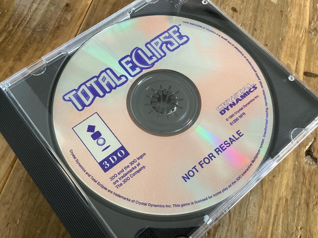★北米版/3DOソフト/TOTAL ECLIPSE/トータルエクリプス/1993