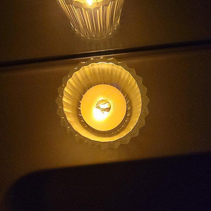 キャンドル型 LEDライト イルミネティーライト６個入り【充電式】 リモコン付