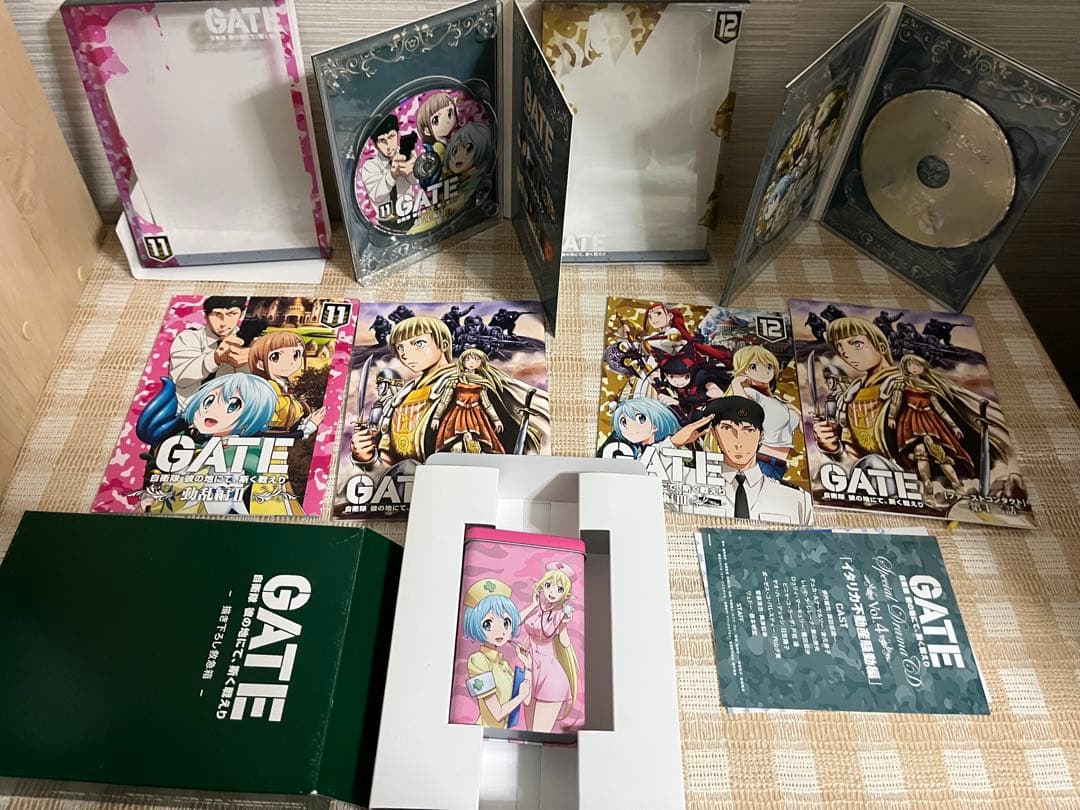 GATE 自衛隊 彼の地にて、斯く戦えり　初回生全12巻セット　DVD