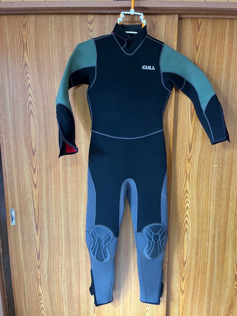 【美品】GULL ウエットスーツ　5mm ML メンズ