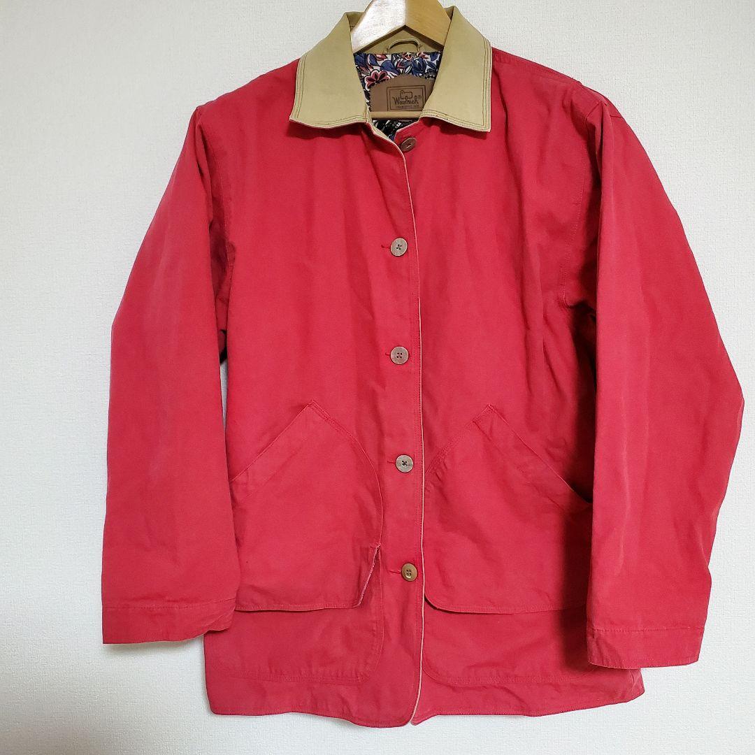 ヴィンテージ　90年代 Woolrich カバーオール 裏地ペイズリー柄