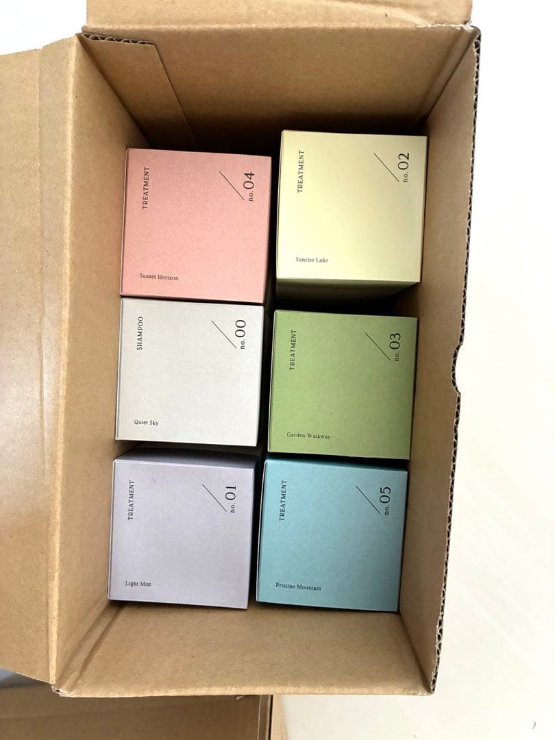 MILBON & aromatic 500ml 6種セット販売