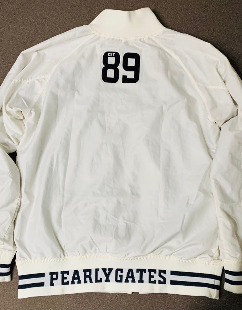 PEARLY GATES フルジップジャケット ホワイト サイズ2