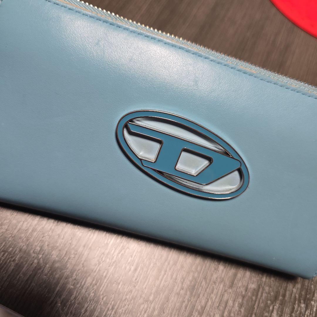 DIESEL 長財布　人気色★ブルー