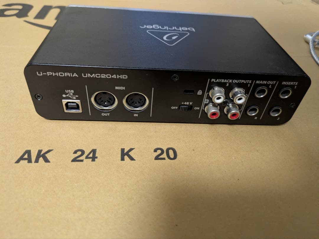 DTM・DAW Behringer U-PHORIA UMC204HD SHURE SE215