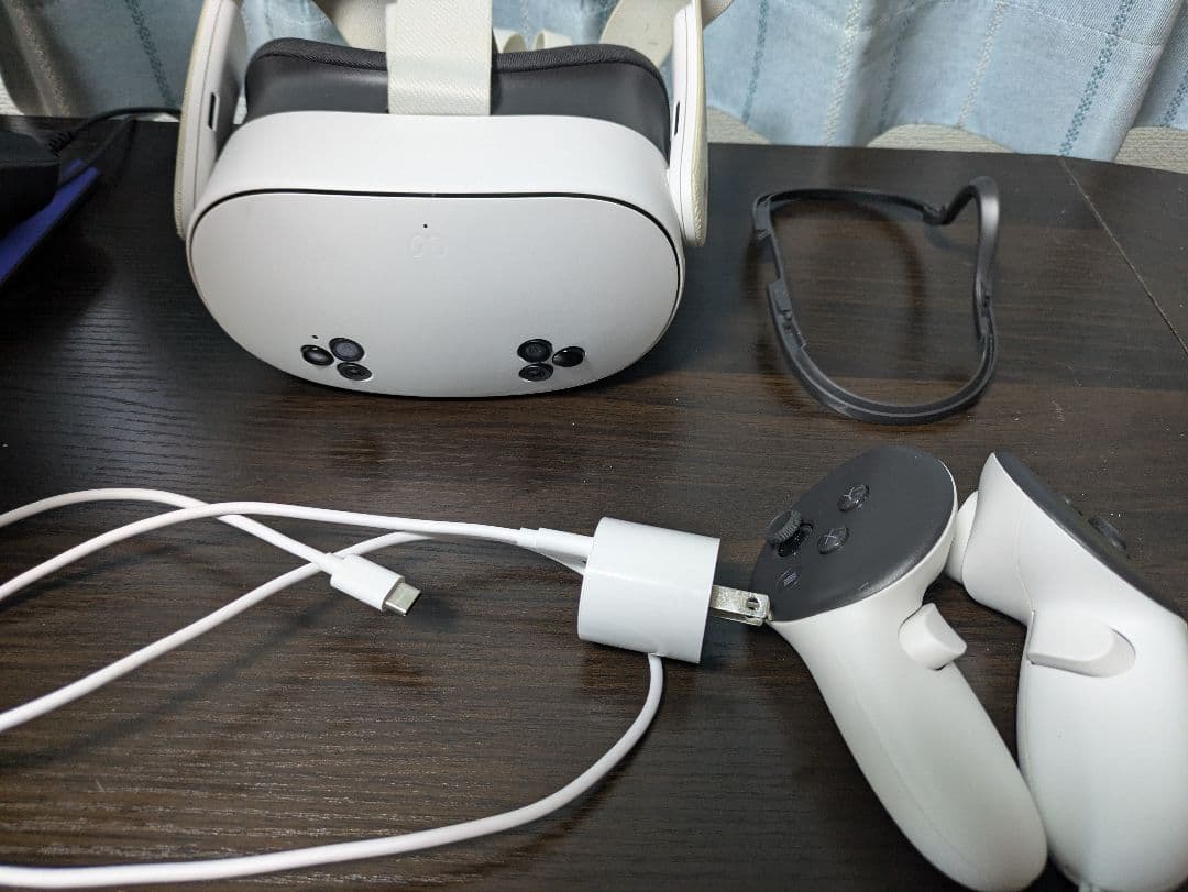 メタクエスト3s 128GB ホワイト コントローラー付き