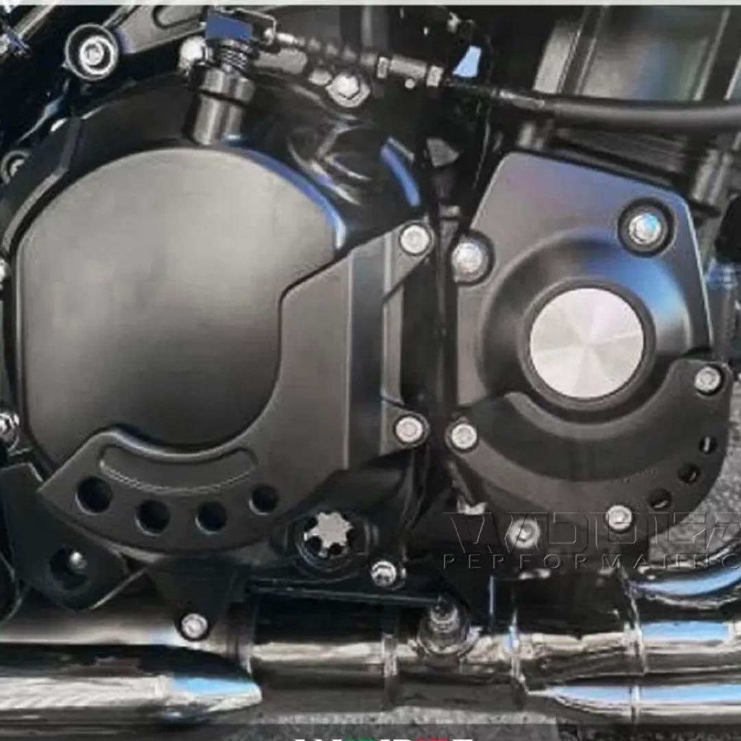 Z900rs エンジンカバー　エンジンガード　ブラック　3点セット