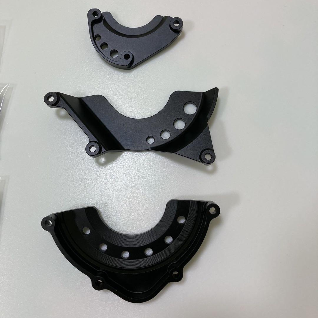 Z900rs エンジンカバー　エンジンガード　ブラック　3点セット