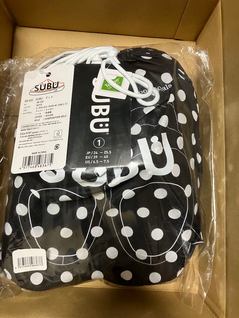 SUBU ORIGINALS F-LINE DOTS ドット 水玉 サイズ1