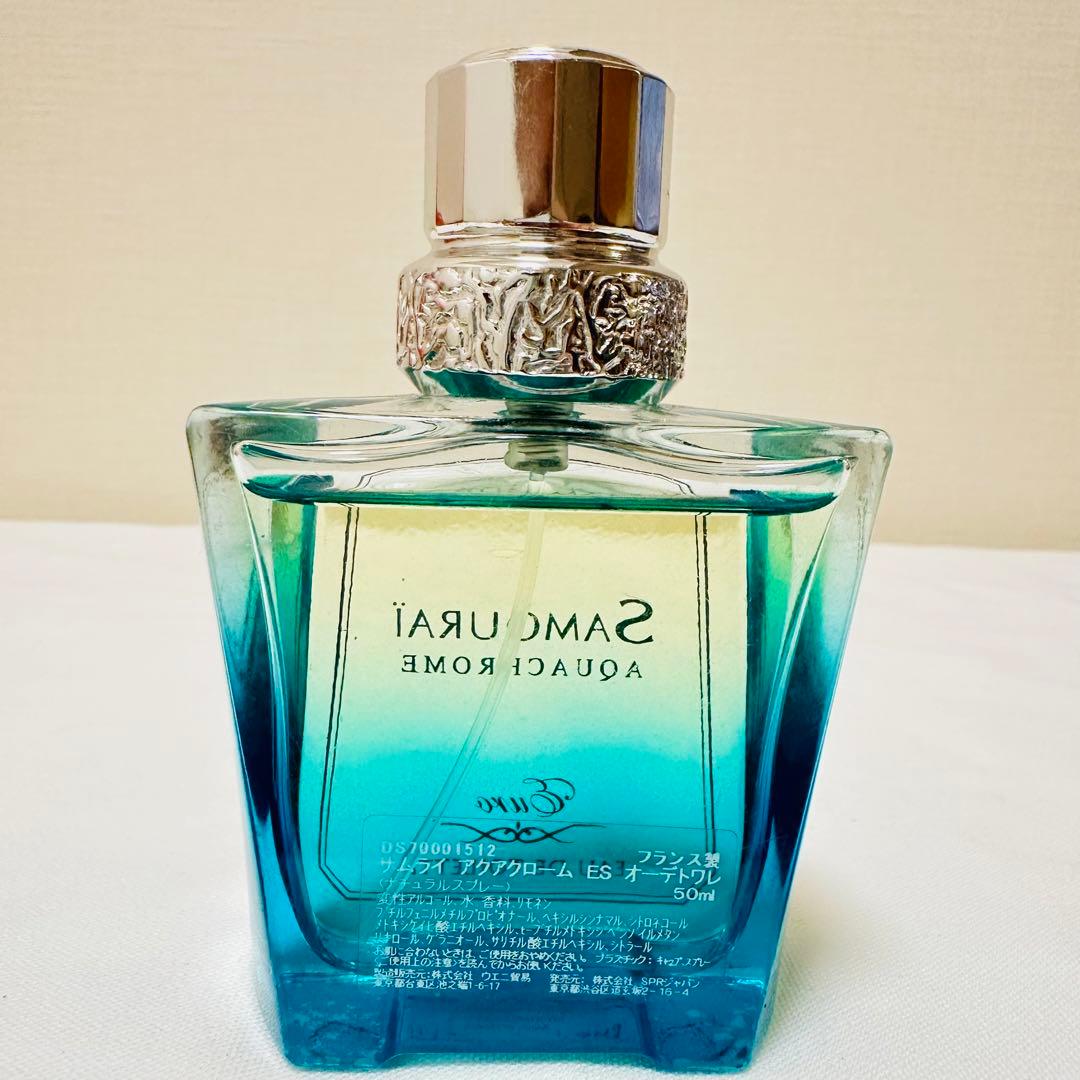 samourai サムライ　アクアクローム　オードトワレ　香水　50ml