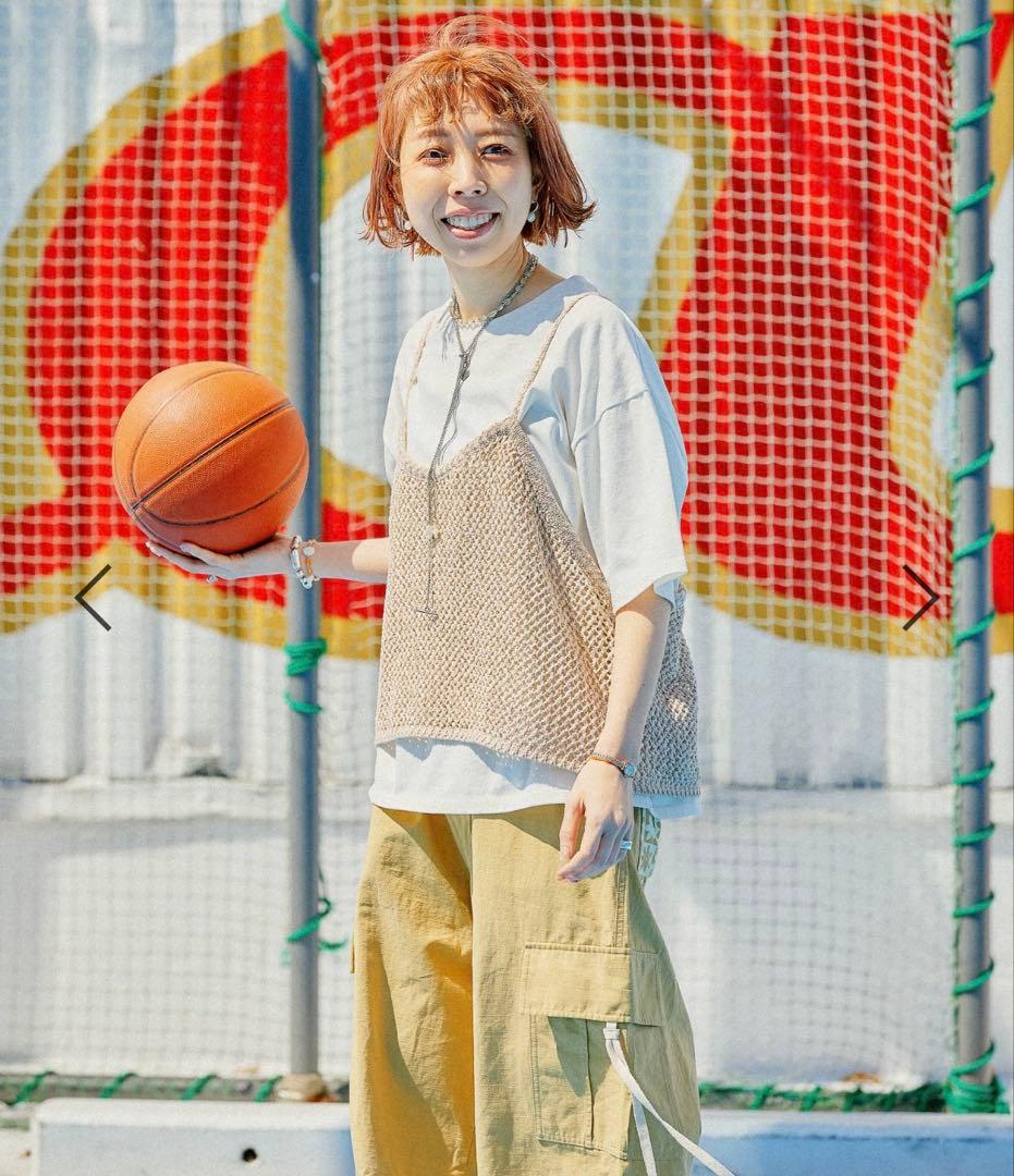 新品未使用　ニコアンド メイクスタッフaimi ニットキャミ