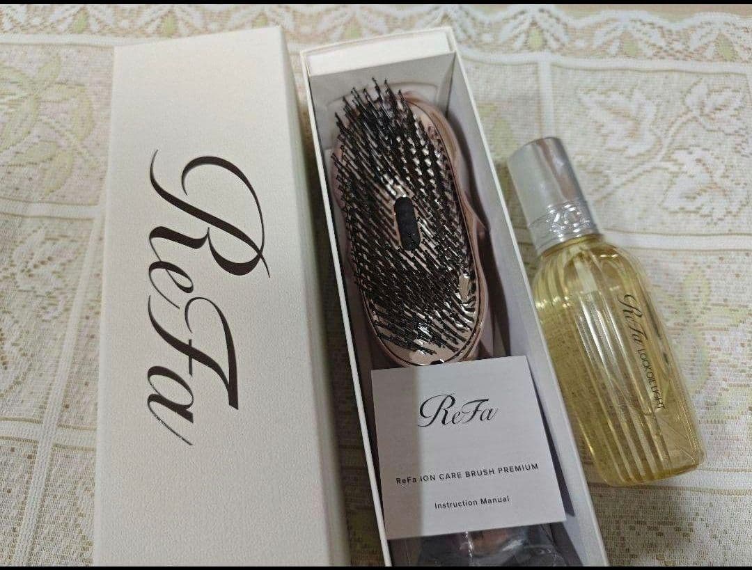 ReFa ヘアブラシ ピンク ローズゴールド