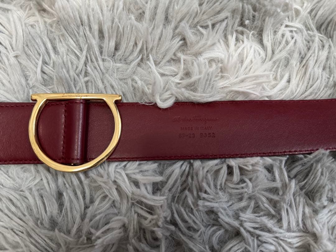 【nikoichi様限定】フェラガモ ガンチーニ ベルト 100 レザー