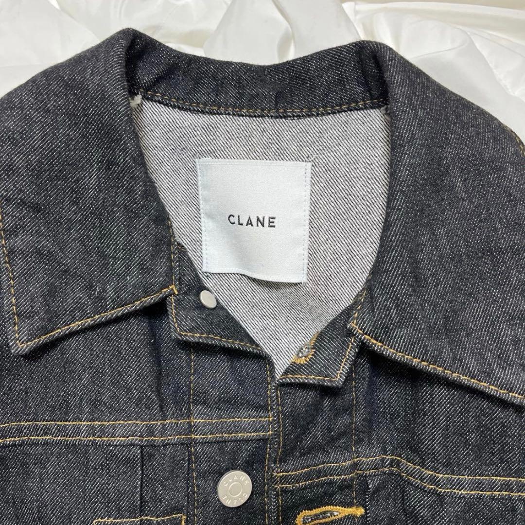 ジャケット・アウター CLANE BELL SLEEVE COMPACT JEAN JACKET