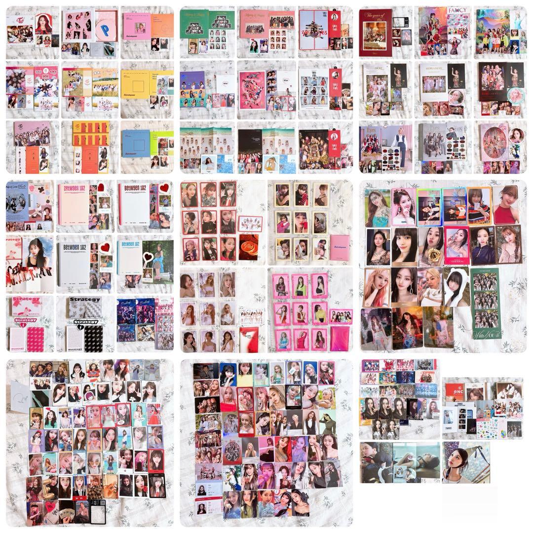 TWICE アルバム まとめ売り トレカ フォトカード CD フォトブック