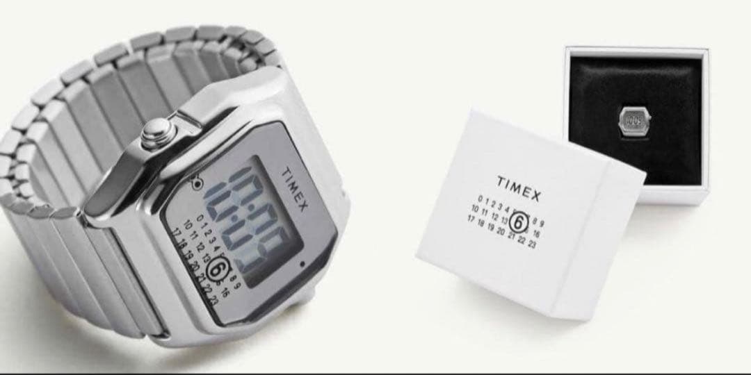 TIMEX×MM6 Maison Margiela Ring Watch S/M