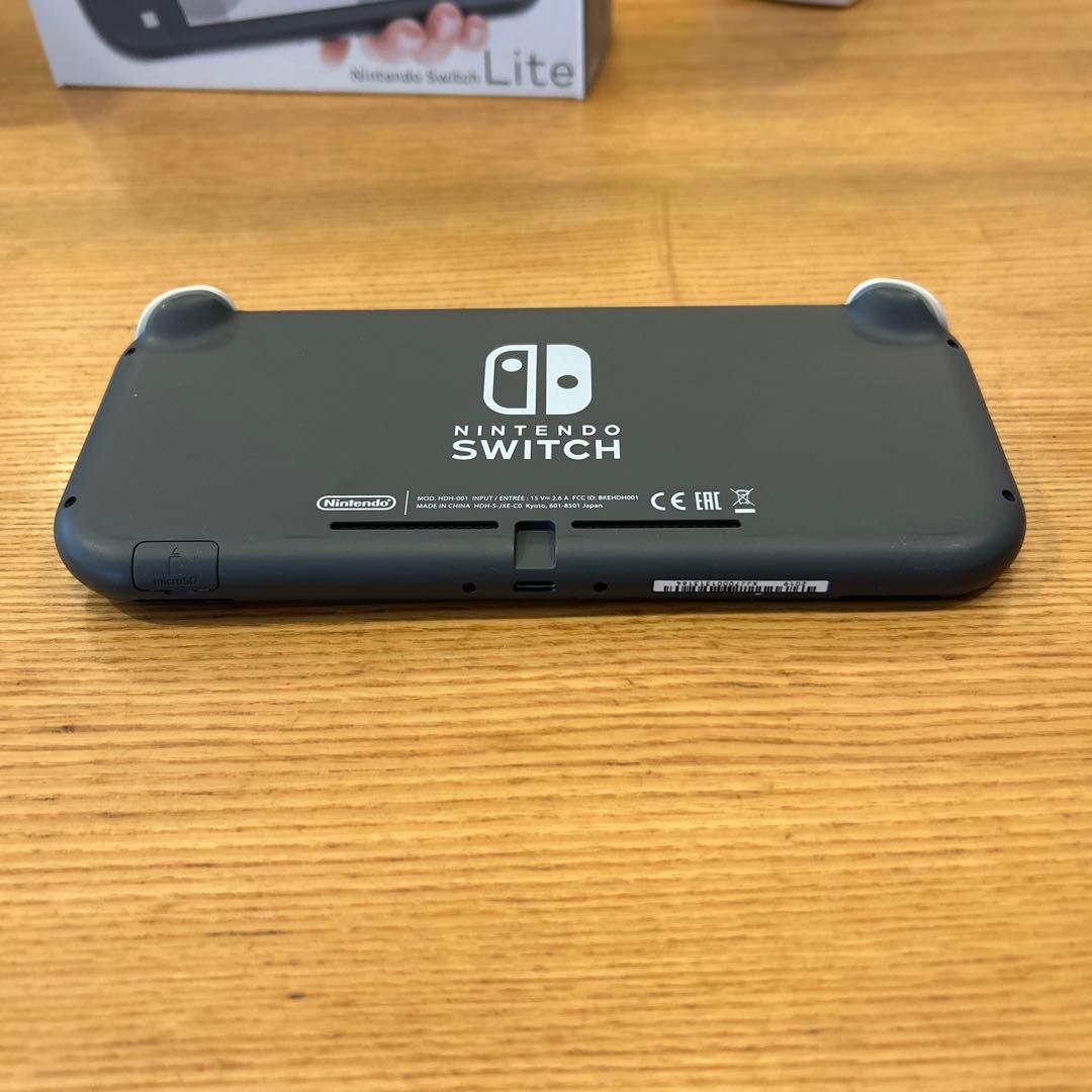 Nintendo Switch Lite グレー 本体　スプラトゥーン3