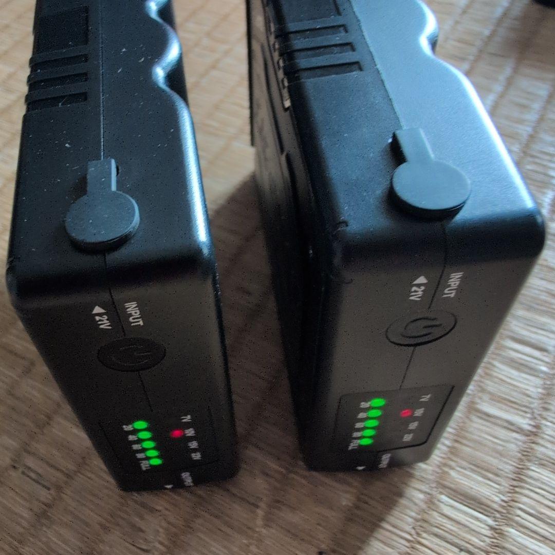 Burtle AC08-22V リチウムイオンバッテリー 2個セット