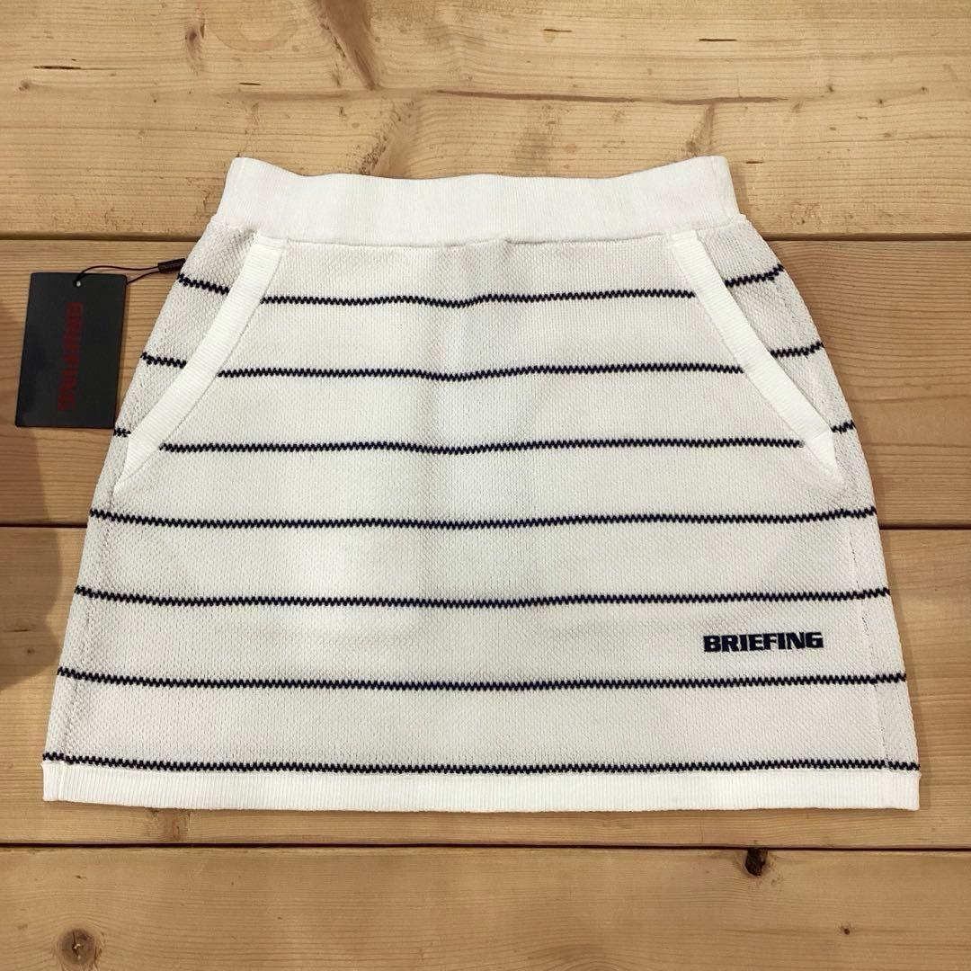 BRIEFING 新品　WOMEN’S STRIPE KNIT SKIRT S