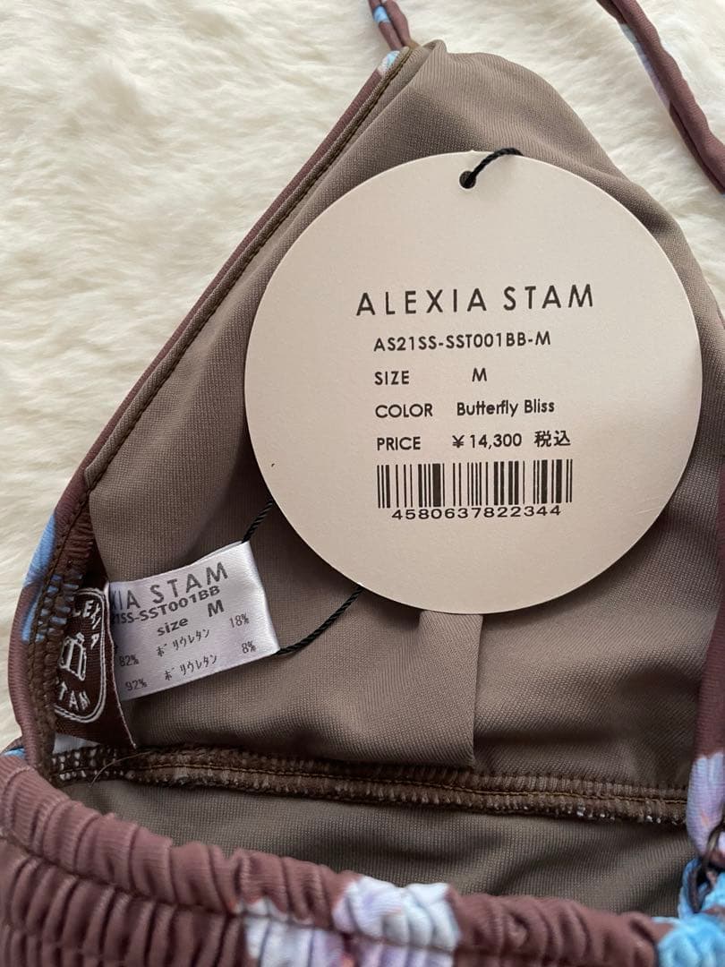 希少！大人気！タグ付ALEXIA STAM バタフライビキニ M