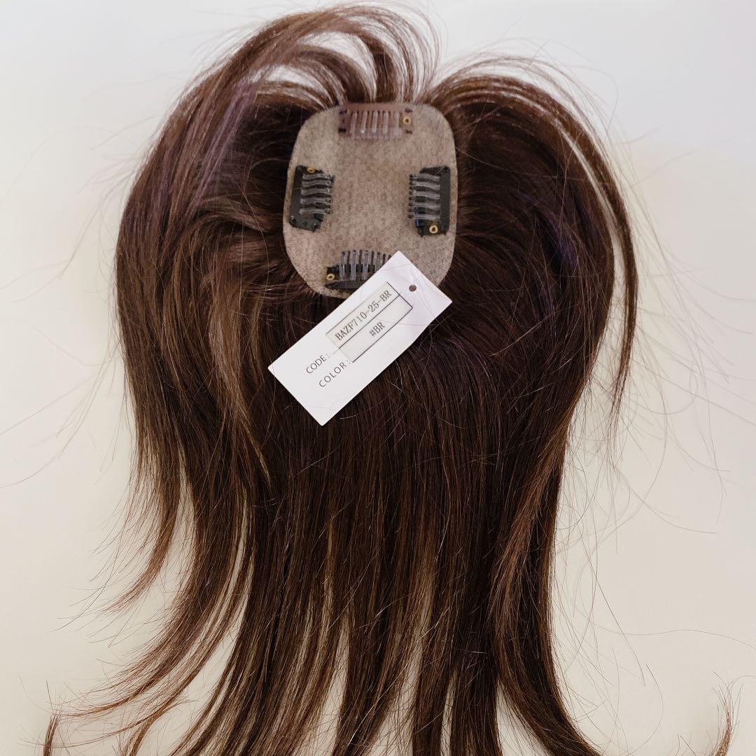 人毛 部分ウィッグ　部分ウィッグ 人毛 ウィッグ かつら ポイントウィッグ