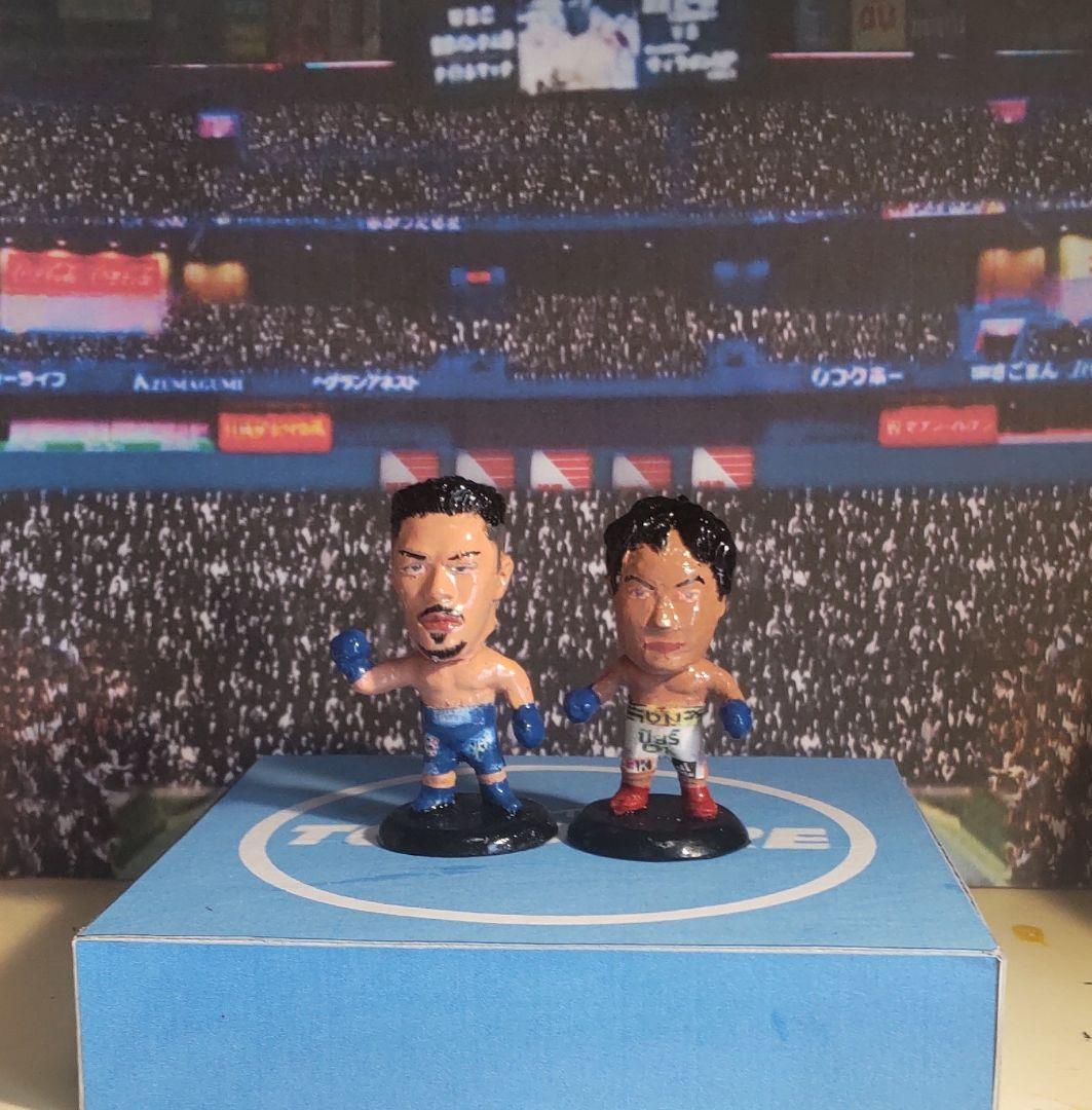 プロ格ヒーローズ　辰吉対ウィラポン辰吉対シリモンコン　セットボクシングフィギュア