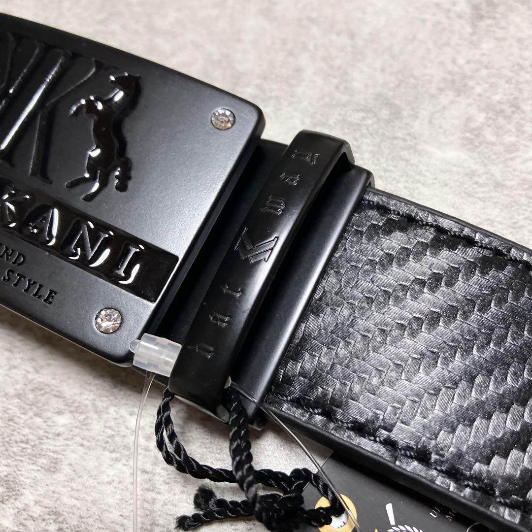 【新品タグ付き】　KARL KANI カールカナイ　ゴルフベルト　ブラック