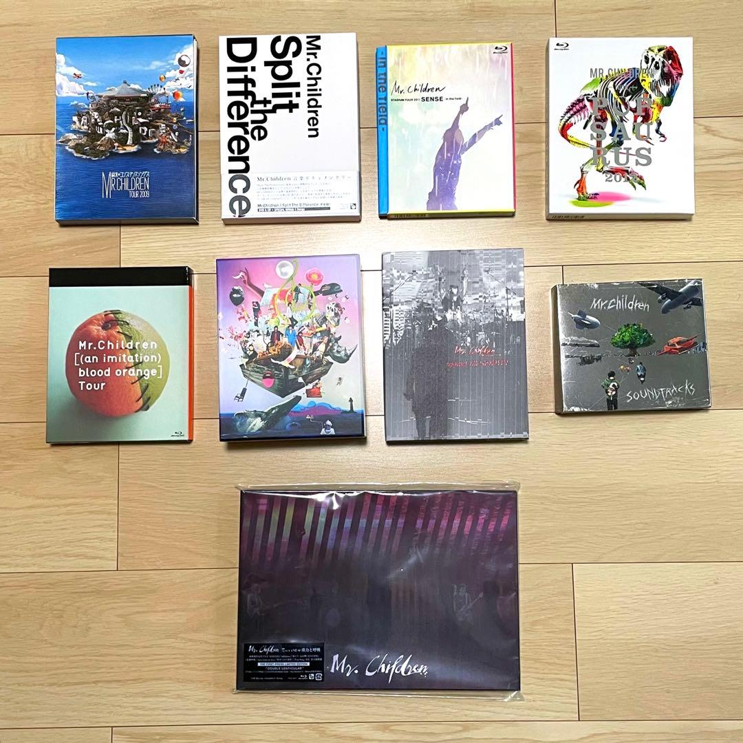 Mr.Children ライブ Blu-ray、DVD 9点セット.