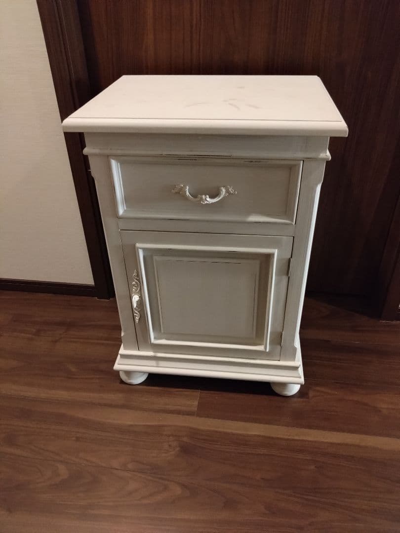 s*e様 クラシック ホワイト チェスト　ロココ調家具　franfran系