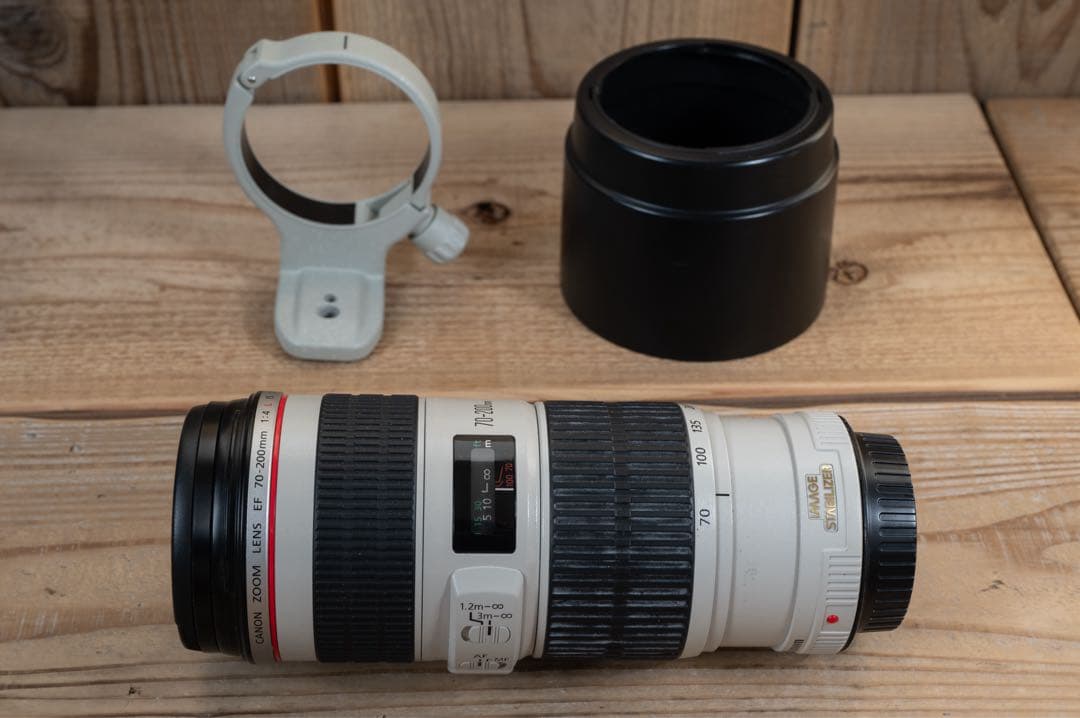 CANON EF 70-200mm F4L IS USM 付属品あり