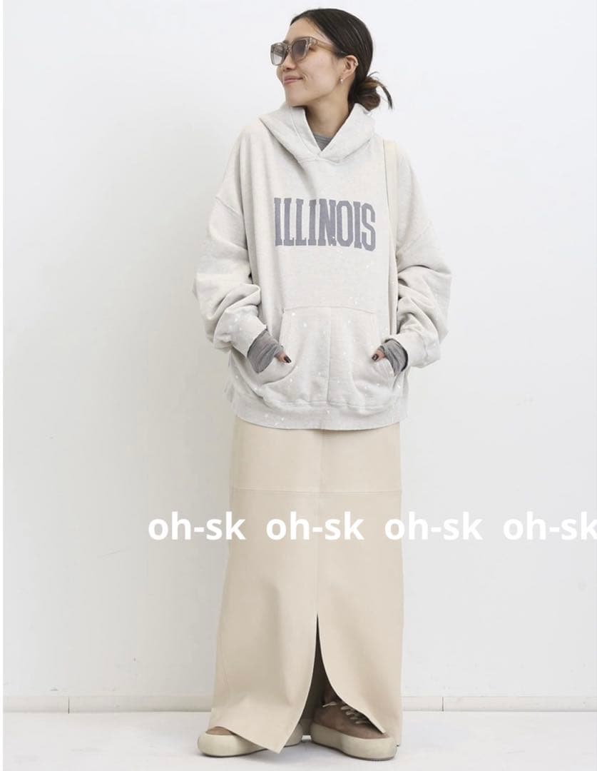 アパルトモン【REMI RELIEF】 PAINTED HOODIE