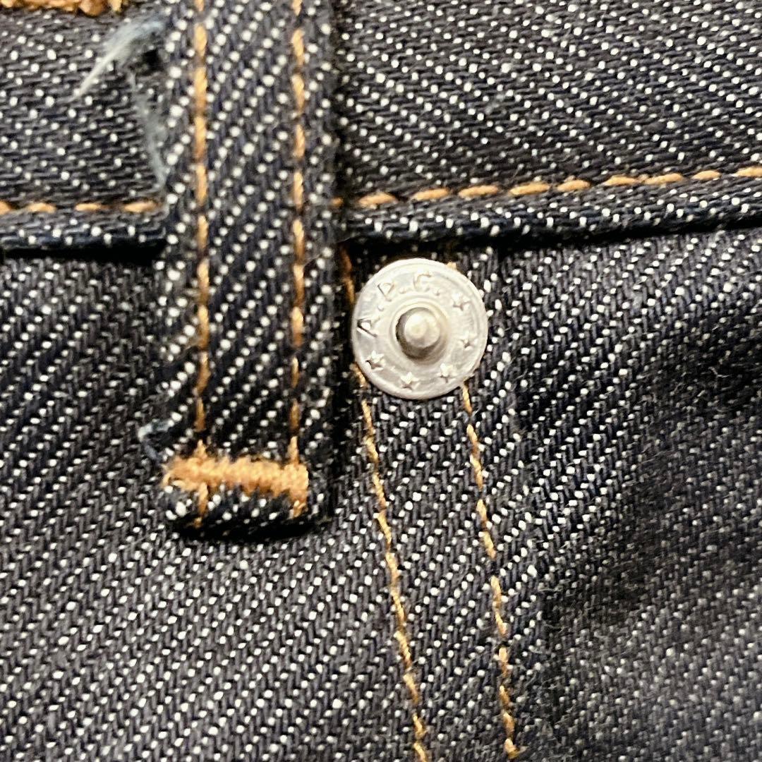極美品 A.P.C. ニュースタンダード 赤耳 セルビッジ 濃紺 w30