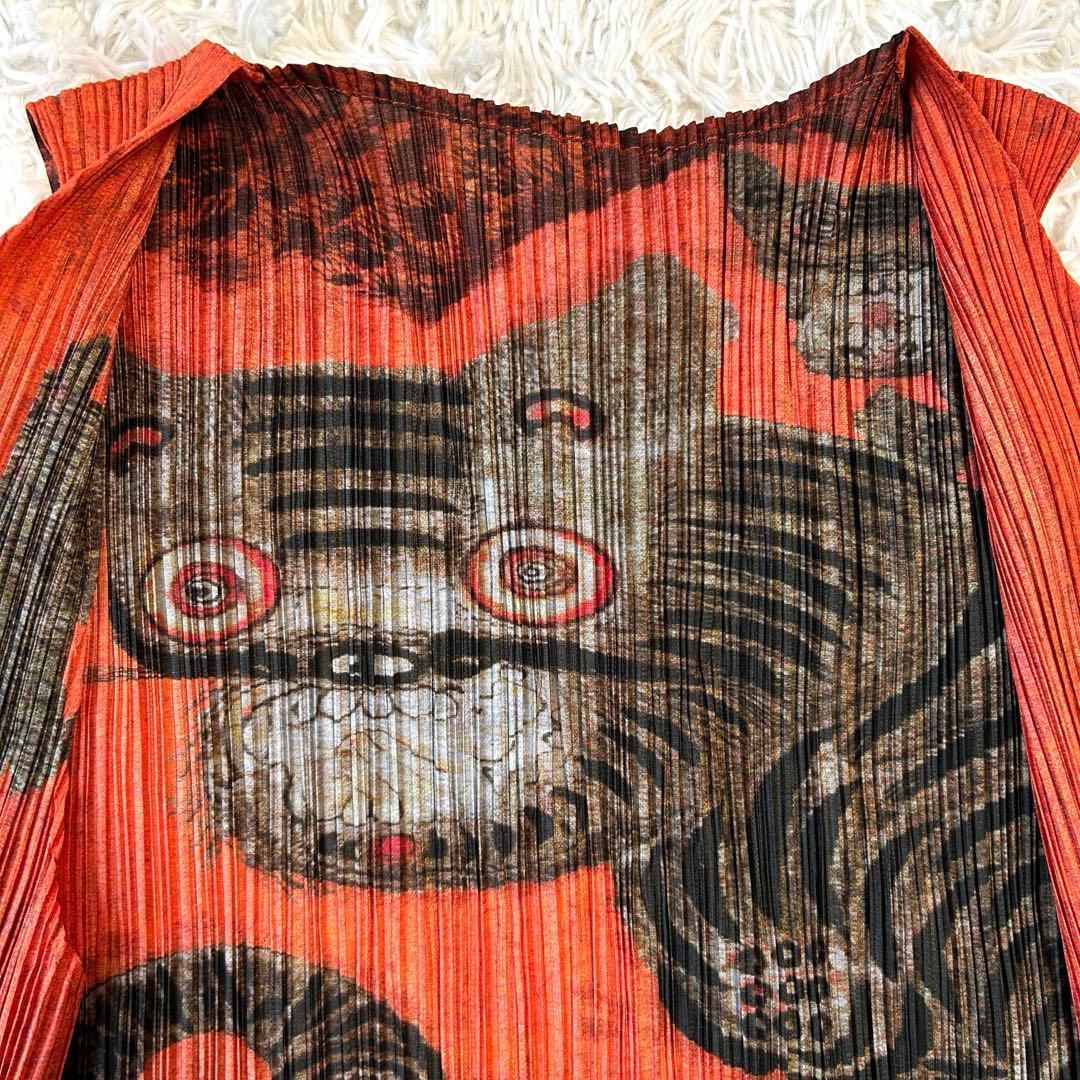 希少✨プリーツプリーズ タイガーキャット Tiger Cat ベスト ジレ