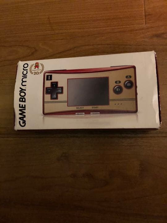 GAMEBOY micro ニンテンドー ゲームボーイミクロ 20周年モデル