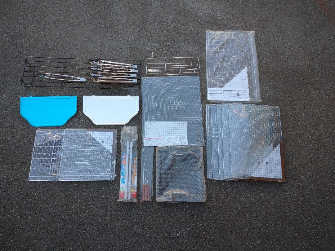 アウトドア・BBQ・6～7人用・折りたたみ式・コンロ・付属品多数！