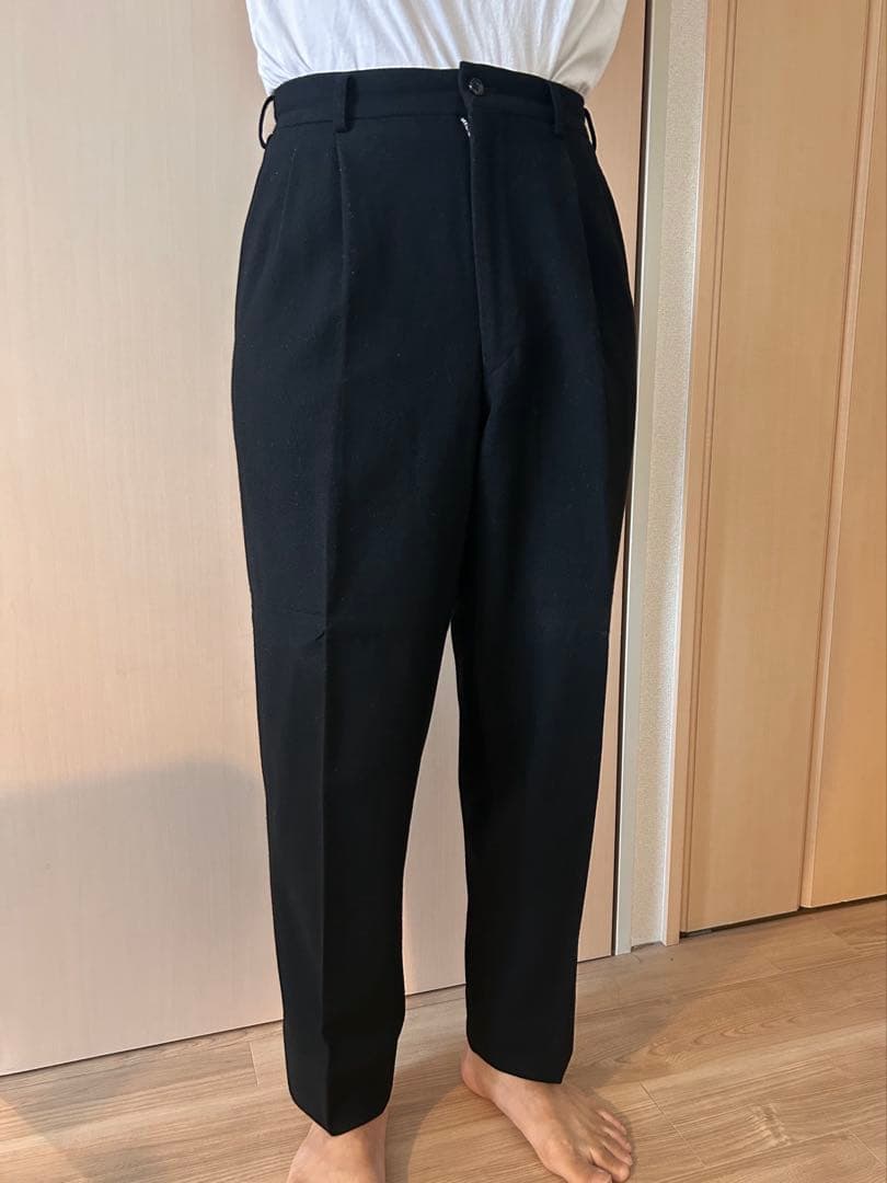 コムデギャルソンオム　メンズウールパンツ　AD1997