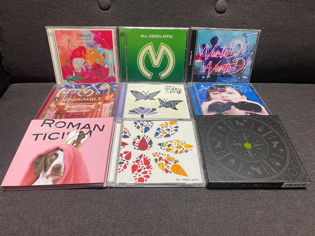 Mrs. GREEN APPLE CDアルバム初回限定盤9枚セット売りのみ