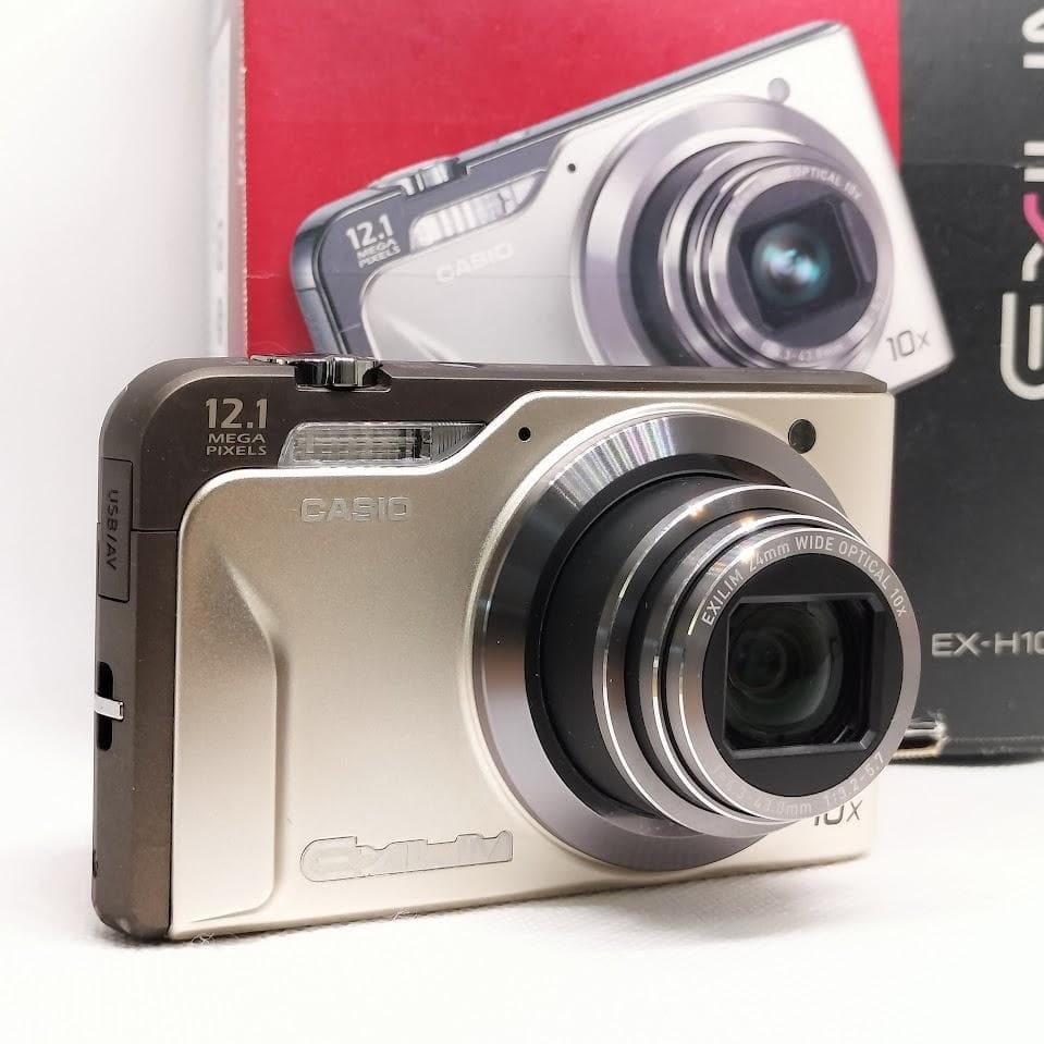 CASIO EXILIM EX-H10 ゴールド エクシリム カシオ c563