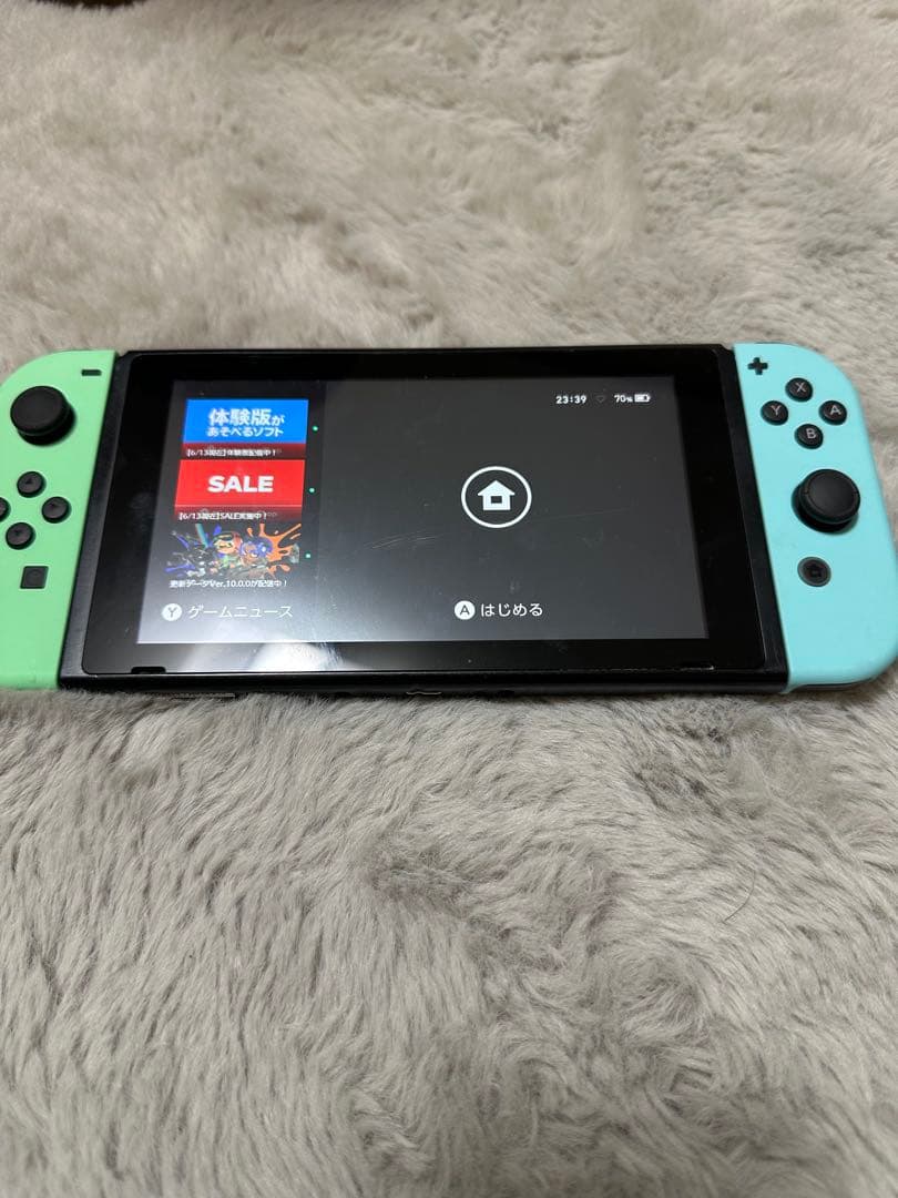 Nintendo Switch ミントグリーン/ライトブルー