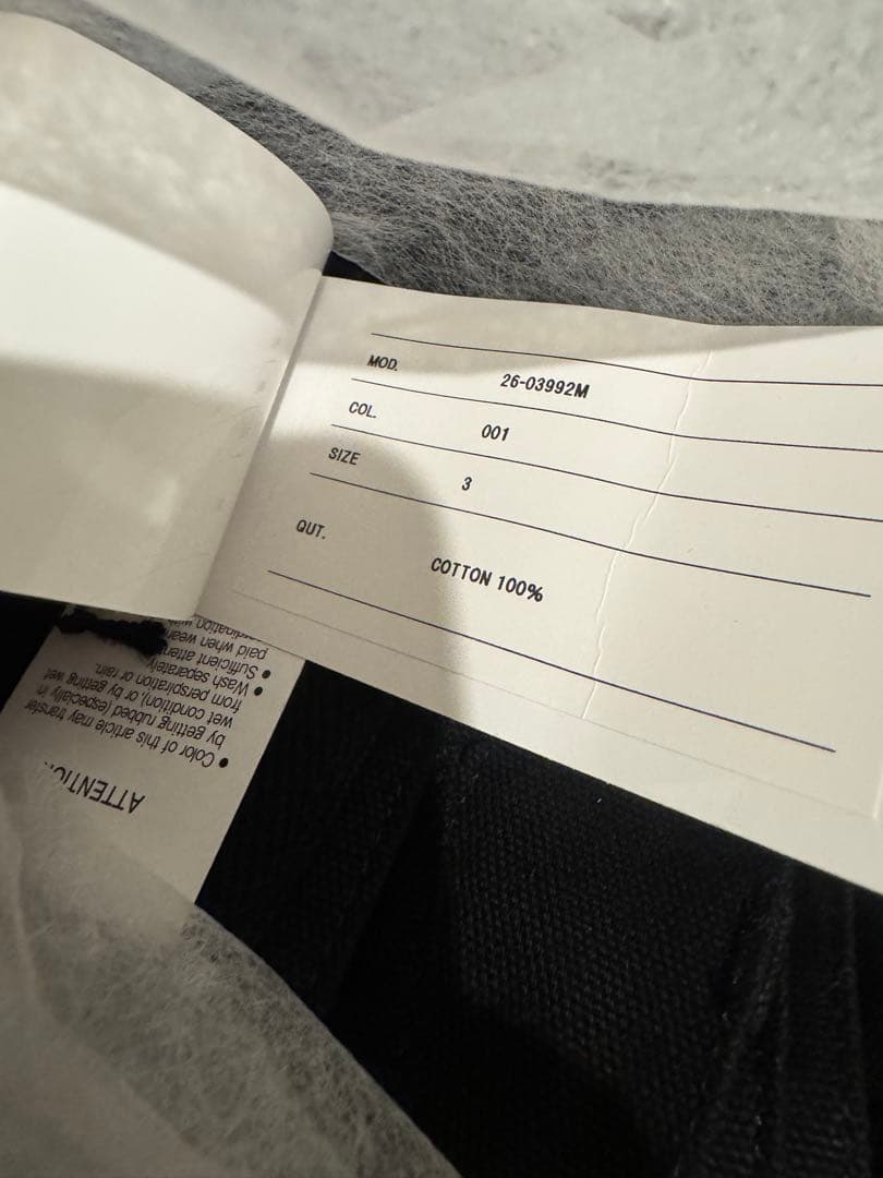 sacai Carhartt WIP Duck Pants ブラック 3