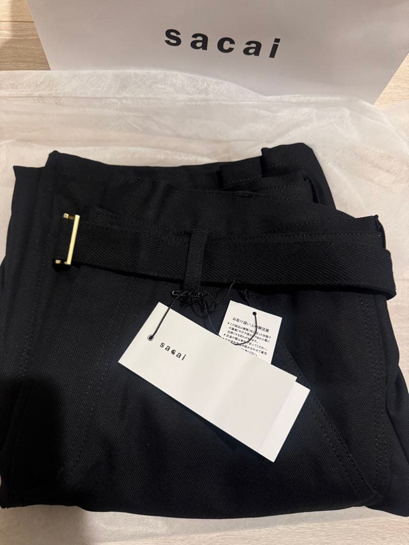 sacai Carhartt WIP Duck Pants ブラック 3