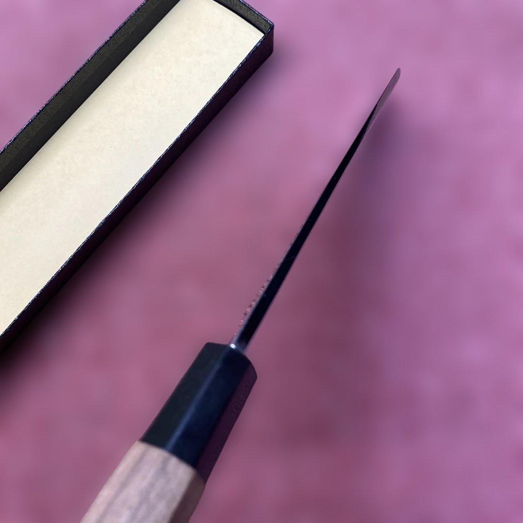 青二鋼　ケンムキ包丁　180㎜ 6寸