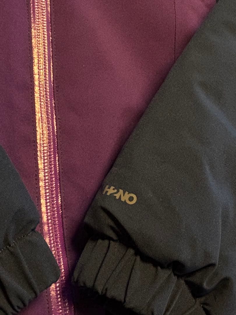 patagonia 子ども用スキーウェア パープル/ネイビー