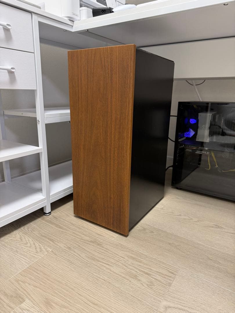 ゲーム機 収納 ラック ブラック 約W24×D36×H60cm ゲーム機