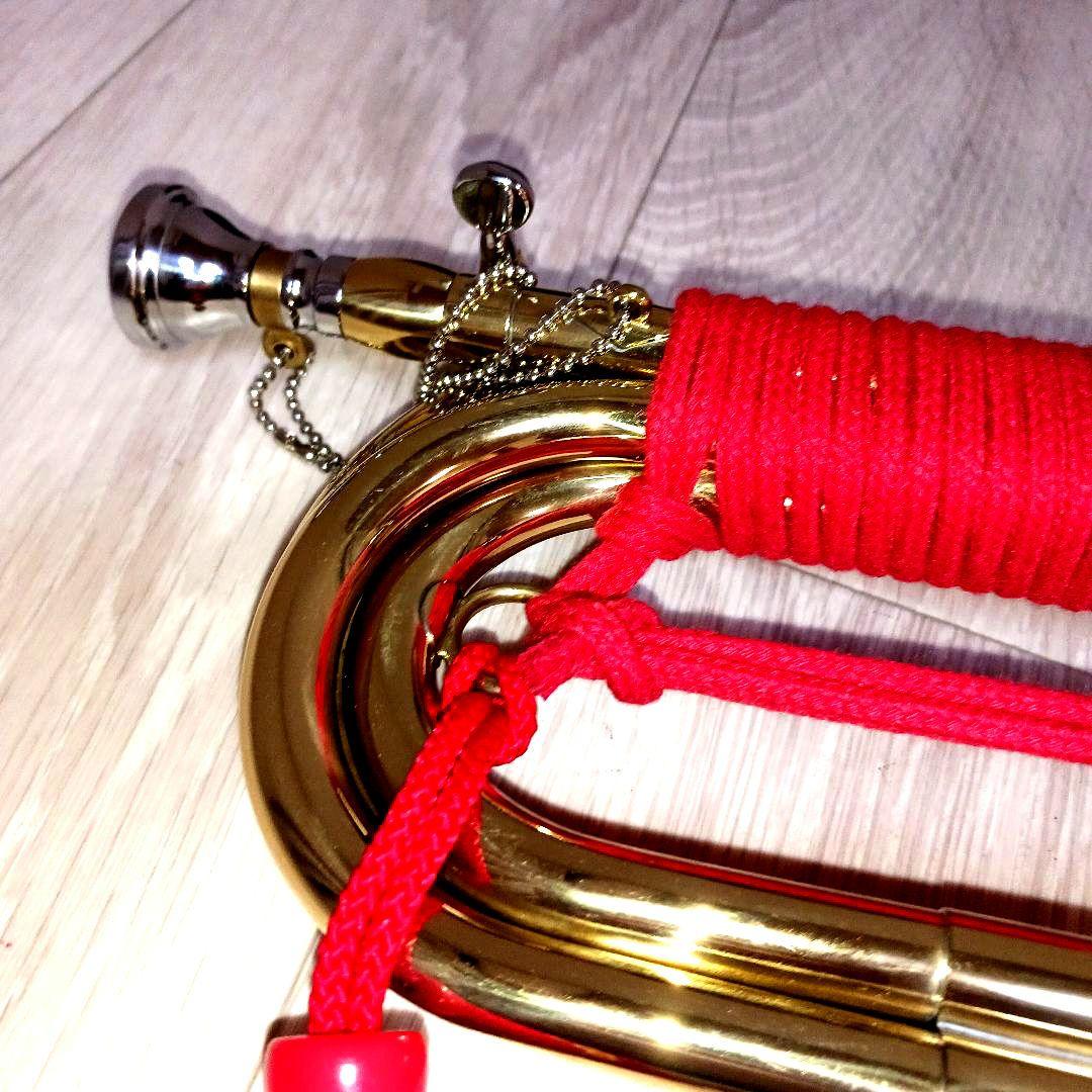 MAXTONE 信号ラッパ 3つ巻き ゴールドラッカー仕上げ 台湾製 TB-3L