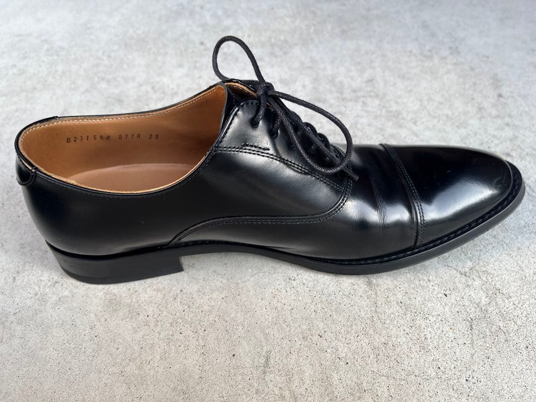 REGAL ブラック ドレスシューズ ストレートチップ