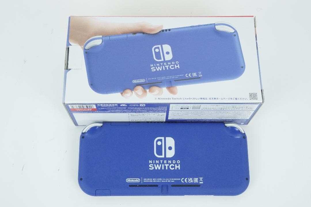 【動作品】ニンテンドースイッチライト ブルー 本体 Switch 箱説 1