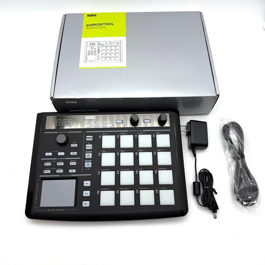 KORG padKONTROL MIDIコントローラー 美品 箱付き】
